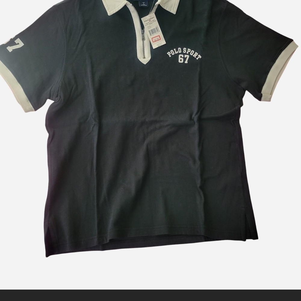 Ralph Lauren Polo Sport Black and White Men's Shirt